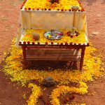 किकवी येथील श्री छत्रपती शिवाजी विद्यालयात भोंडला, गरबा व दांडियाचा उत्साह