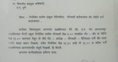 “सारोळेच्या कॉलेज विद्यार्थ्यांचा प्रवास होणार सुखकर! गणेश निगडे यांच्या पाठपुराव्याला यश; एसटी फेरीच्या मार्गात बदल.”